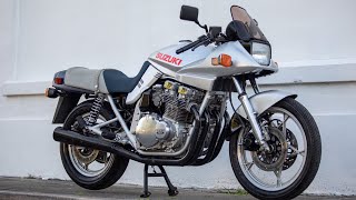 1982 Suzuki Katana GSX1000SZ ; Cold start, lighting check, etc