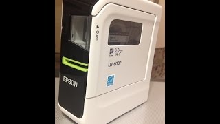 What Momma Thinks About It: Demo of the Epson LabelWorks Labeler