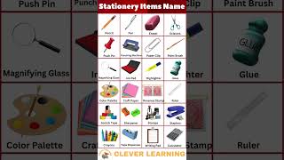 Stationery Items Name #shorts