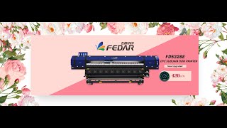 Wide Application Large Format FD5328E Digital Fabric/T-shirt 3.2m Dye Sublimation Printer