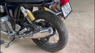 Globe Exhaust free flow for Royal Enfield Interceptor and GT 650CC