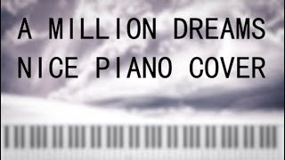 A Million Dreams | Theme and Variations | Piano Cover | Synthesia | Sheet Music | Piano Roll