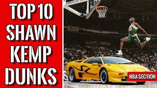 Top 10 Shawn Kemp dunks