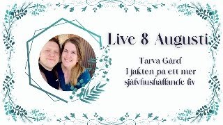 Live 8 Augusti 2023 - Frågestund