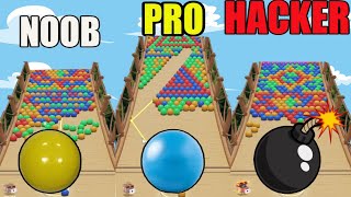 NOOB vs PRO vs HACKER - Bubble Fall Part 1 Gameplay Bubble Fall Full Gameplay Android & IOS