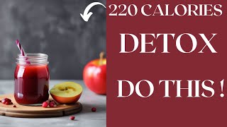 100% Detox Apple Orange Pomegranate Juice for Healthy Skin