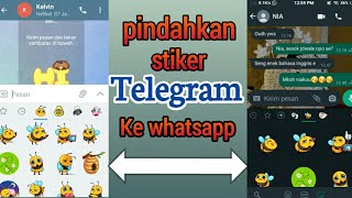 Cara memindahkan stiker telegram ke whatsapp