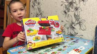 PLAY-DOH. Гриль. Лепим с play-doh. Пластилиновые игры.