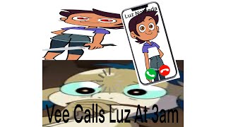 Vee Calls Luz At 3am (The Owl House Meme)