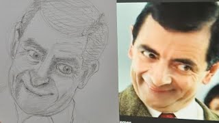 Meme drawing journey 48 Mr. Bean.