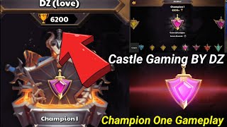 Champion One Gameplay 🏆😱 Castle Crush 🏰 Rush Deck 🔥 Victory Chest Open 💕@castlegamingbydz 🇮🇳