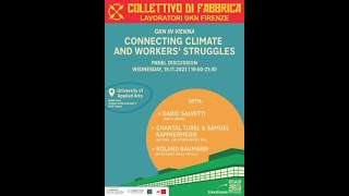 GKN IN VIENNA: CONNECTING CLIMATE AND WORKERS’ STRUGGLES 15.11.2023