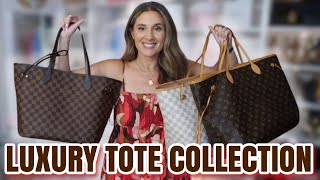 LUXURY TOTE COLLECTION 🤎 LOUIS VUITTON, CHANEL, DIOR, CHLOE, YSL