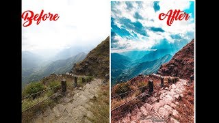 Before and After - Landscape Photography