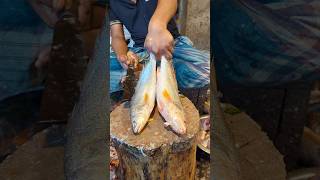 Amazing Poa Fish Cutting Skills In Bangladesh Fish Market By Expert Cutter  #shorts