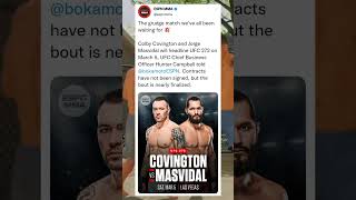 BREAKING! Colby Covington vs Jorge Masvidal Set for UFC 272