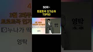 트로트 인기순위 TOP50 (23년 3월 둘째주)