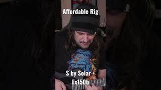 Flamma Fx150b + S by Solar #metalguitarist #solarguitars #highgain #affordableguitars