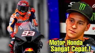 Fabio Quartararo Akui Motor Honda Sangat Cepat |MotoGP Hari Ini