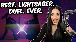 "SKYWALKER SHADOWS OF EVIL" REACTION! | Mike Starwalker SaberComp 2022