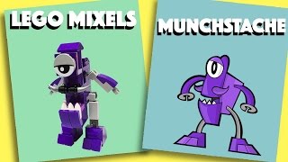 LEGO Mixels  -Munchstache - Stop Motion Build (How to Build)