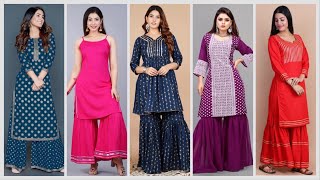 Beautiful & Affordable Sarara Set Collection | Sarara Sets Under Rs.500/-