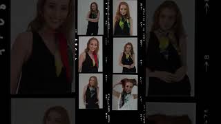 Artist Scarves - Behind the scenes photoshoot #shorts