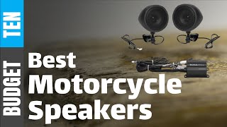 Best Motorcycle Speaker 2023 Review | Wireless,Bluetooth,Weatherproof Motorcycle Stereo Radio System