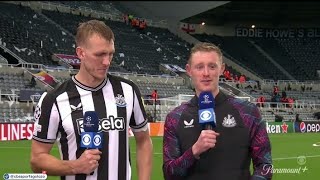 Darn Burn Post Match Interview | Newcastle Vs PSG 4-1 |