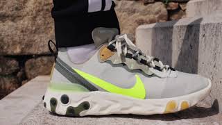 NIKE REACT ELEMENT 55 (BQ6166-009) | KICKS ON FEET