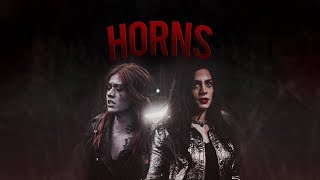 Isabelle and Clary - Horns (Shadowhunters)