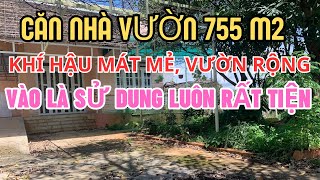 0979691890 - Chủ cần chuyển nhượng lại căn nhà vườn vào là ở, rộng, thoáng, phù hợp tu tại gia