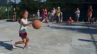 detský tábor SMAJLOVO - súťaž v basketbale