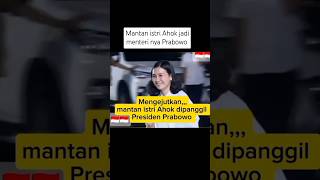 Kabinet Prabowo - Gibran ada Veronica Mantan istri Ahok