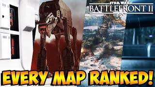 Star Wars Battlefront 2 - Every Map Ranked from Worst to Best! (Battlefront II)