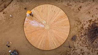 Sealing Our GIANT Stargazing Platform Before a HURRICANE Hits (Life As Airbnb Hosts)