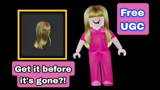 New FREE hair *UGC* items in Roblox (Should i wear this hair 🐏😋)