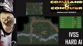 /Command & Conquer Remastered/ (Skirmish) 1VS5 HARD AI  I Emerald Highlands I