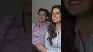 "Zareen Khan slip tongue" Saying " चू* " instead of jute|| Zareen abuse video