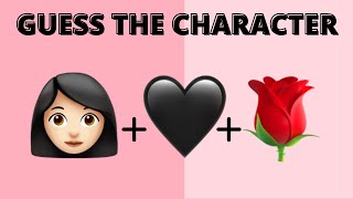 Guess The Wednesday Character By Emoji Quiz | Wednesday Challenges