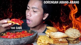 MUKBANG GORENGAN TEMPE CRISPY+TAHU MERCON+BAKWAN MANTAP POLLL