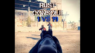 Rust Console. Masacre en Aeródromo. (1vs19)