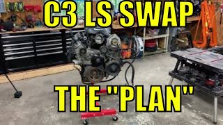 1976 C3 Chevrolet Corvette LS Swap - Project Plan and Cost.