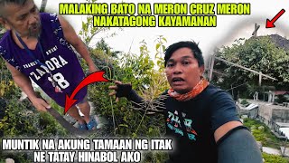 Malaking Bato Na Meron Cruz May Nakatagong Kayamanan | Muntik Na Akung Matamaan Ng Itak Ne Tatay