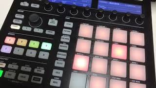 Techno beat on Maschine