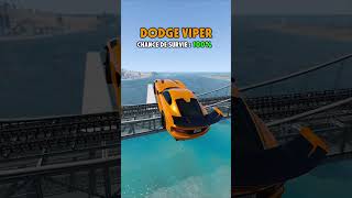 Quelle voiture va sauter au dessus du pont ?  #beamngdrive #beamng #gaming #voiture