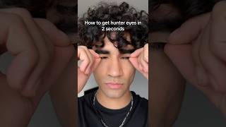 Get hunter eye in 2 seconds #looksmax #huntereyes #eyeshape #fy #viral