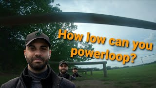 Lowest powerloop?🔥🤔🤯 | Uk fpv freestyle | London drones