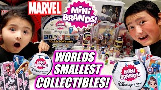 THE WORLDS SMALLEST COLLECTIBLES! Opening Mystery Mini Brands Collectible Disney Store Edition Balls