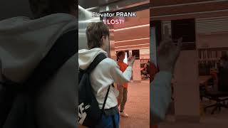 Elevator PRANK! I LOST